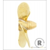 Messingschraube 4-Blatt 50mm M4 - rechts (CW) - RABOESCH