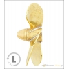 Messingschraube 4-Blatt 50mm M4 - links (CCW) - RABOESCH
