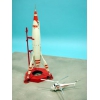 Plastikmodell - Mars Liner Rocket - Glencoe Models