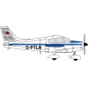 Model plastikowy -  Samolot Piper Cherokee - Minicraft