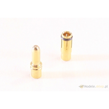 Gold (banan) MP-JET 3,5 mm na kabel 2,5mm 3 kpl.