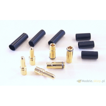 Gold (banan) MP-JET 3,5 mm na kabel 2,5mm 3 kpl.