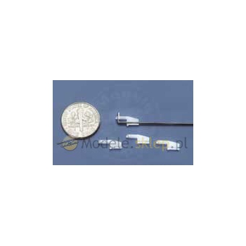 Snap plastikowy Micro 0,8 mm (biały) (4 szt.) - DU-BRO [#849]