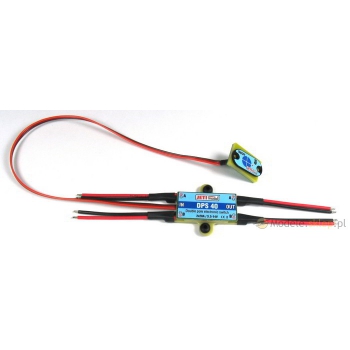 Doppelter elektronischer Schalter DPS 40 - Modell Jeti