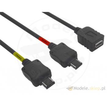 FCOHD - Y-Kabel zur Stromversorgung von Kamera und Bildschirm
