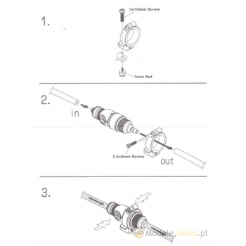 Schlauchmontierte Handpumpe mit Filter [C1049] - Q-Modell