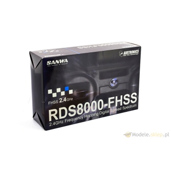 Aparatura SANWA RDS8000 2,4 GHz (MODE 2) + RX-841