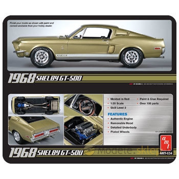 Plastikmodell AMT - 1968 Shelby GT500