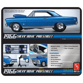 Plastikmodell AMT - 1966 Chevy Nova Pro Street