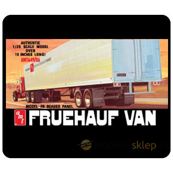 Model plastikowy AMT - Naczepa Fruehauf Beaded Van