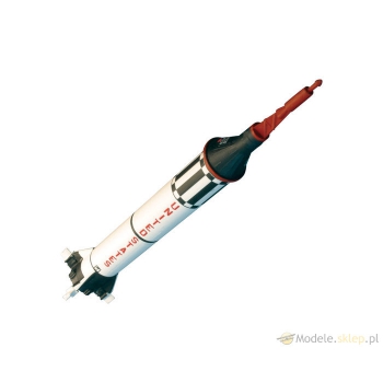 Model plastikowy AMT - Zestaw 5 rakiet kosmicznych Man in Space Rocker Set - produkt wycofany