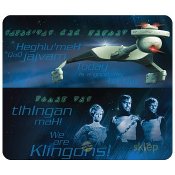 Model plastikowy Polar Lights - Krążownik Star Trek Klingon D7