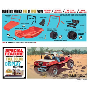 Model plastikowy AMT - Meyers Manx - produkt wycofany
