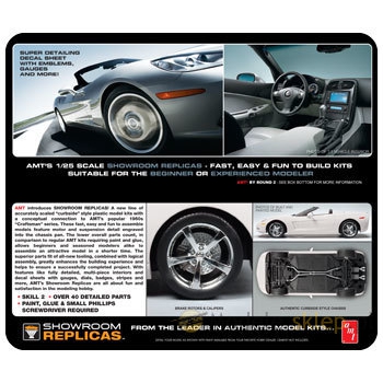 Model plastikowy AMT - 2010 New Corvette Convertible