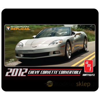 Model plastikowy AMT - 2012 Chevy Corvette Convertible - produkt wycofany