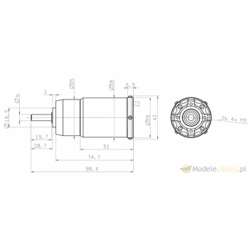 Silnik Jeti Model - Phasor Race 2026/3600