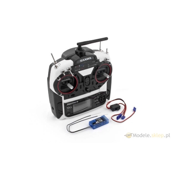 Aparatura SANWA AQUILA 6 2,4 GHz (MODE 2)