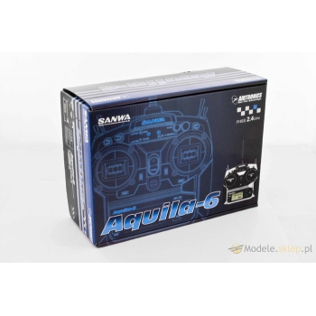Aparatura SANWA AQUILA 6 2,4 GHz (MODE 2)