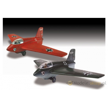 Plastikmodell Lindberg - Messerschmitt ME-163 Komet Jet