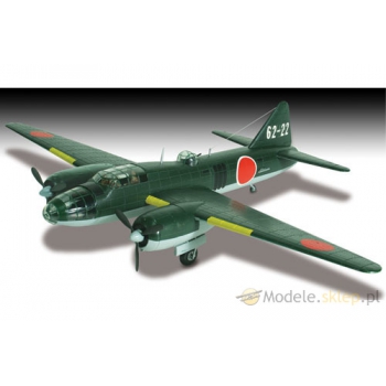 Model plastikowy Lindberg - Bombowiec Mitsubishi G4M2