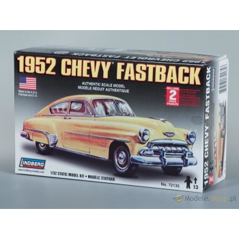 Model plastikowy Lindberg - 1952 Chevy Fastback - produkt wycofany
