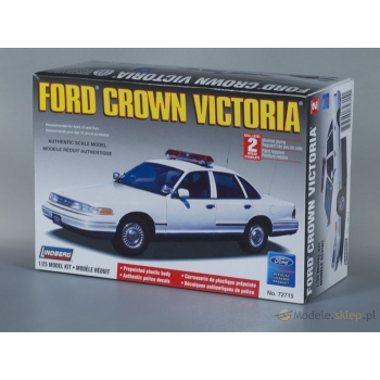 Model plastikowy Lindberg - Radiowóz Ford Crown Victoria (nieoznakowany)