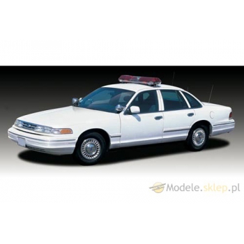Model plastikowy Lindberg - Radiowóz Ford Crown Victoria (nieoznakowany)
