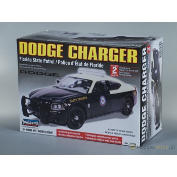 Model plastikowy Lindberg - Radiowóz Dodge Charger (wersja stanowa Florida)