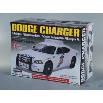 Model plastikowy Lindberg - Radiowóz Dodge Charger (wersja stanowa Philadelphia)