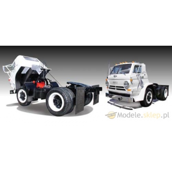 Model plastikowy Lindberg - Ciągnik siodłowy 1969 Dodge L-700 - produkt wycofany
