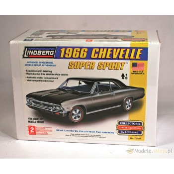 Model plastikowy Lindberg - 1966 Chevy Chevelle SuperSport - produkt wycofany