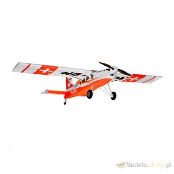 PILATUS PC-6 czerwony - Samolot MULTIPLEX