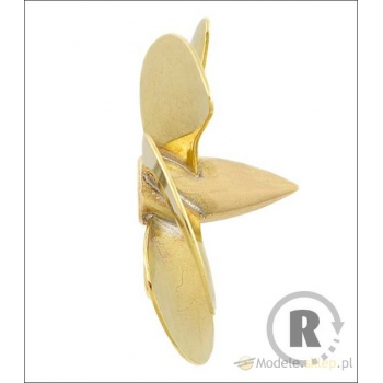 Messingschraube 5-Blatt 50mm M4 - rechts (CW) - RABOESCH
