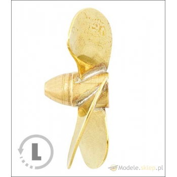 Messingschraube 4-Blatt 50mm M4 - links (CCW) - RABOESCH