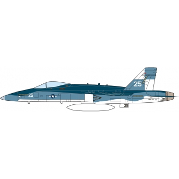 Plastikmodell - USN Centennial F18 Jet - Minicraft