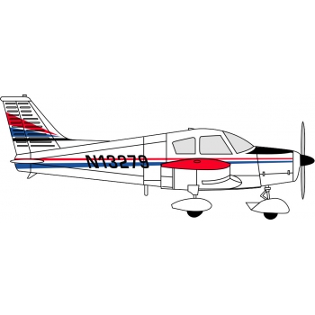 Model plastikowy -  Samolot Piper Cherokee - Minicraft