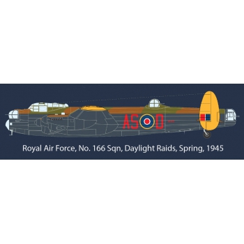 Model plastikowy - Samolot Avro Lancaster RAF - Minicraft
