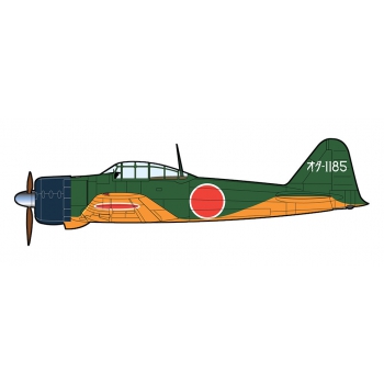 Model plastikowy - Samolot A6M2 Zero IJN/IJA - Minicraft