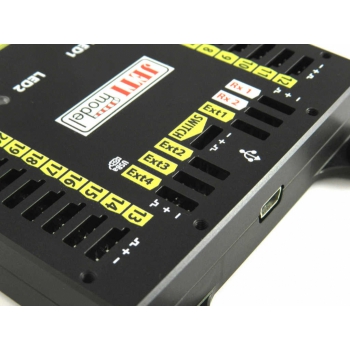 Central Box 400 + 2 odbiorniki Rsat2 + przełącznik RCSW - Jeti Model