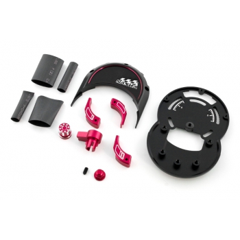 Aparatura SANWA M12S 2,4GHz - LIMITOWANA EDYCJA (czerwona)