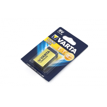 Bateria alkaliczna VARTA LONGLIFE 9V PP3 6LP3146