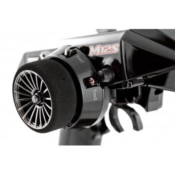 Aparatura SANWA M12S PIANO BLACK 2,4GHz + Odbiornik RX-472