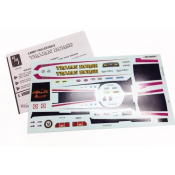 Model plastikowy - Samochód Trojan Horse 1975 Mustang Funny Car (Larry Fullerton) - AMT