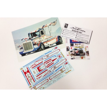 Model plastikowy - Ciągnik siodłowy Tyrone Malone Kenworth Super Boss Drag Truck - AMT