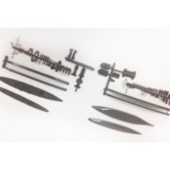 Modele plastikowe - Okręty Tabletop Navy: (KMS King George V & KMS Dorsetshire) 2 szt. - Lindberg