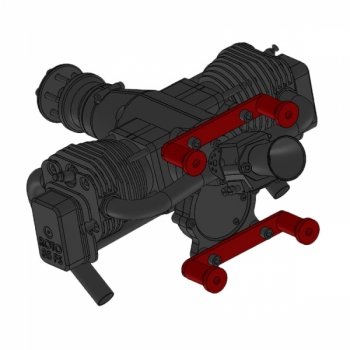 Montagebett für 4-Takt-Motoren (03-0286) - ROTO Motor