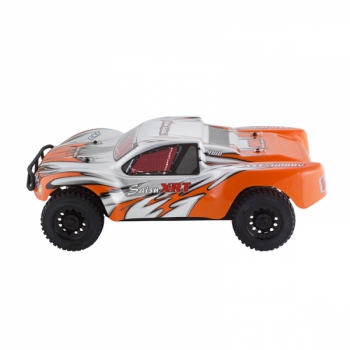 Auto elektryczne SHORT COURSE RTR 1:10 Off-Road (srebrno-pomarańczowy) - SST