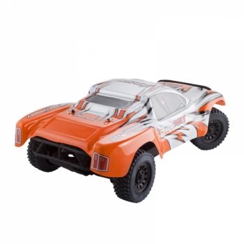 Auto elektryczne SHORT COURSE RTR 1:10 Off-Road (srebrno-pomarańczowy) - SST