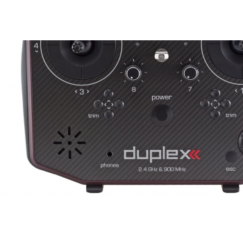 Fernsteuerung - Jeti Model DS-24 Carbon Line Dark Red Multimode 2,4 GHz Duplex