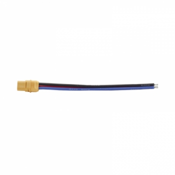 MT-30-Stecker mit 18 AWG 10 cm Kabel (blau + rot + schwarz) – MSP